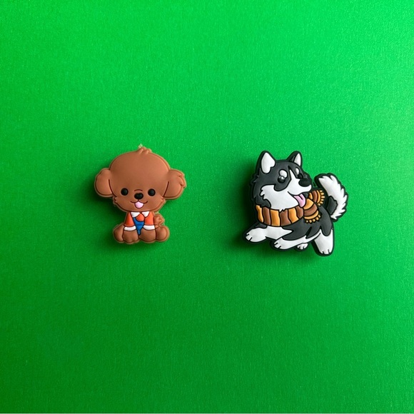 DOGS Crocs Shoe Charms Set of 11 - jibbitz Charms - Picture 4 of 8